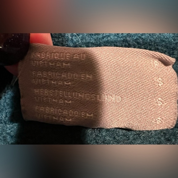 Columbia Women's Sz Small Full Zip Fleece Turquoise Zip jacket - Picture 7 of 7